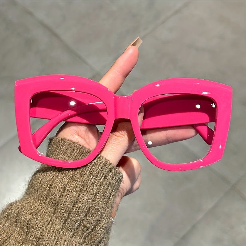 👓👓Oversized  Square Frame Uv Protection Sunglasses