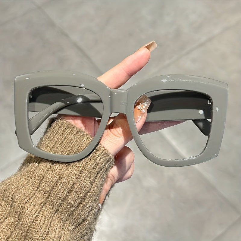👓👓Oversized  Square Frame Uv Protection Sunglasses