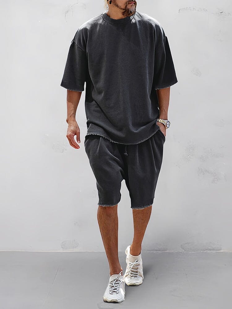 🔥🔥🔥49.98% OFF NOW! ✨ Loose Fit Solid Sports Sets