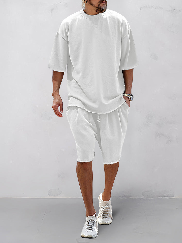 🔥🔥🔥49.98% OFF NOW! ✨ Loose Fit Solid Sports Sets