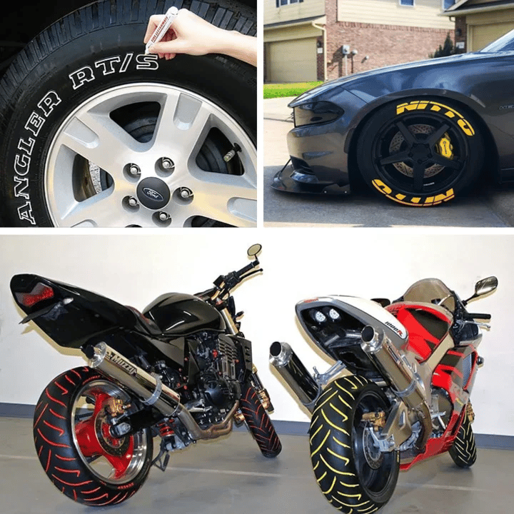🔥🔥Time-Limited Special Price: $36.99!!⏰Waterproof Tire Paint Pen