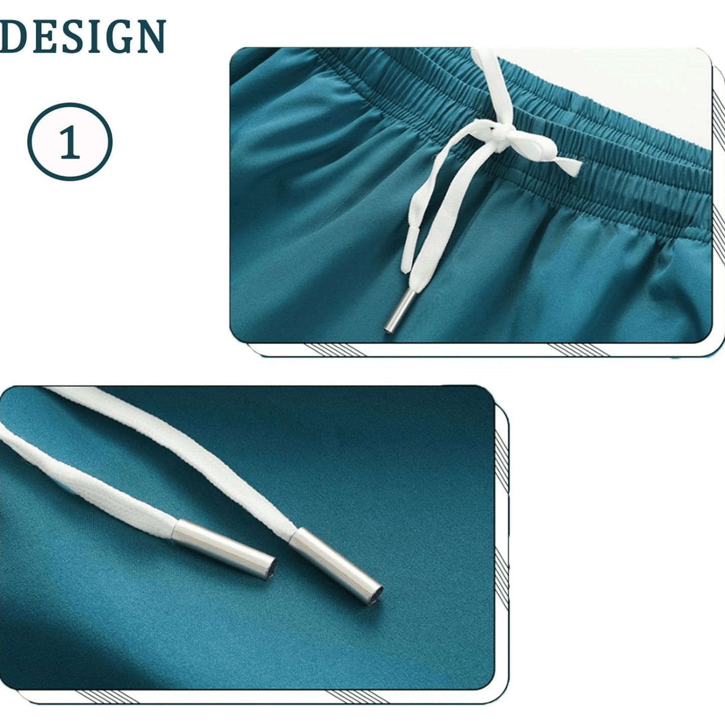 👖👖Men's  Running Shorts – Quick-Dry Athletic Gym Shorts (1 / 5 Pack)