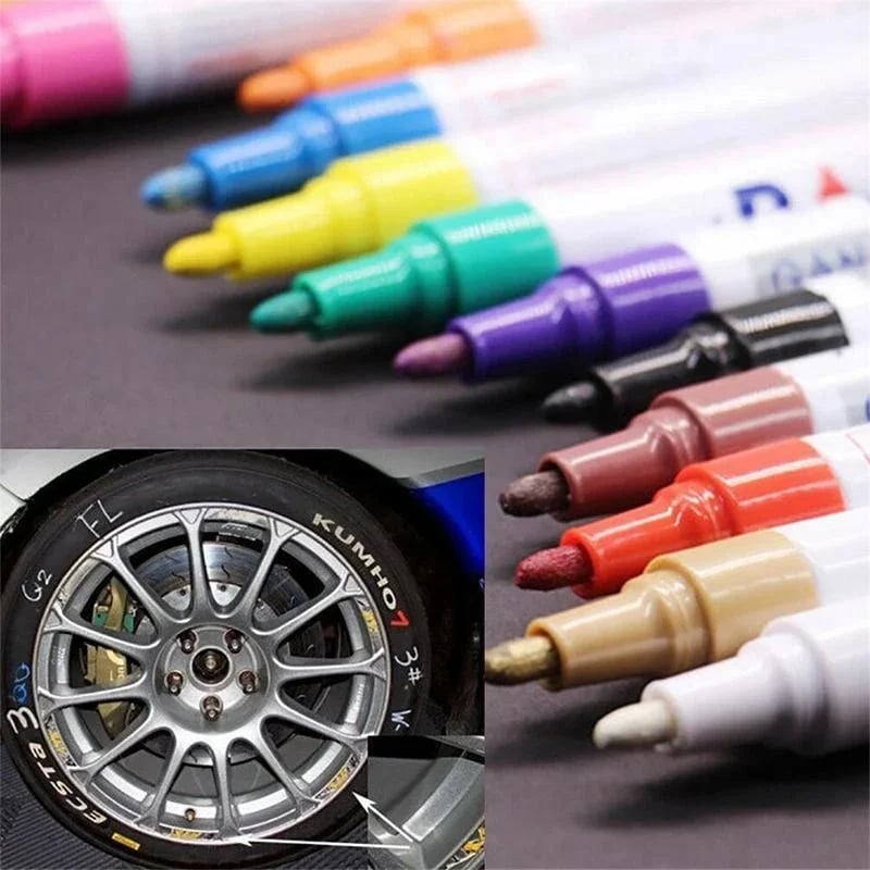 🔥🔥Time-Limited Special Price: $36.99!!⏰Waterproof Tire Paint Pen