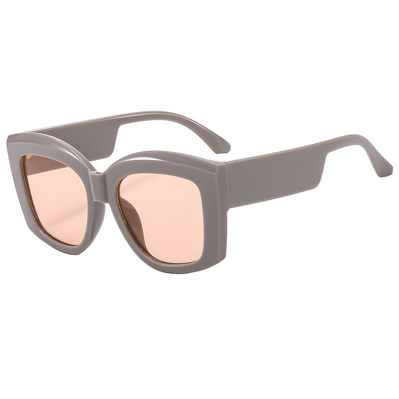 👓👓Oversized  Square Frame Uv Protection Sunglasses