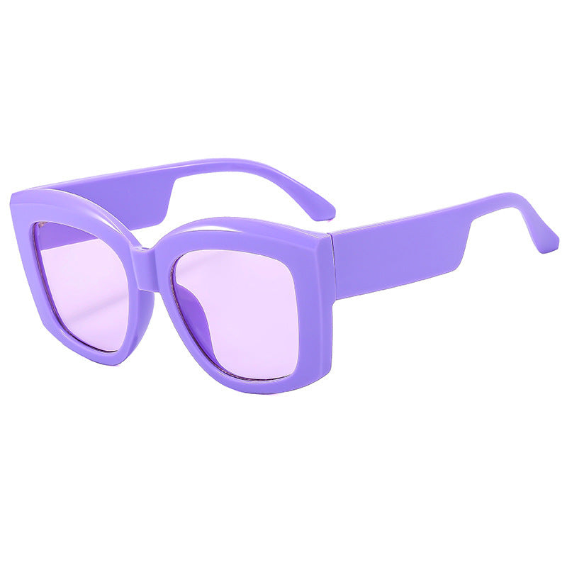 👓👓Oversized  Square Frame Uv Protection Sunglasses