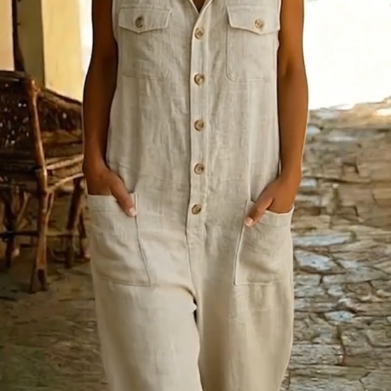 🔥🔥🔥𝑪𝑳𝑬𝑨𝑹𝑨𝑵𝑪𝑬 𝑰𝑻𝑬𝑴 𝐓𝐨𝐝𝐚𝐲 42% Women's Casual Sleeveless Hooded Jumpsuit
